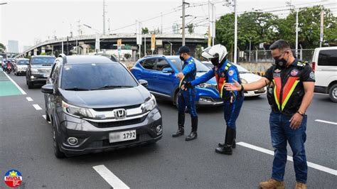 MMDA shows data from day 1 of expanded number coding scheme.